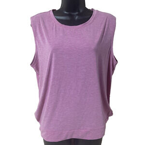 All In Motion Womens Tank Top Size XXL 2XL Pink New Shirt Workout Sleeveless
